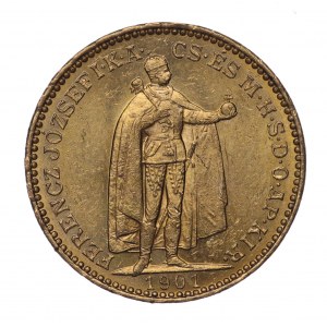 Węgry, 20 koron 1901