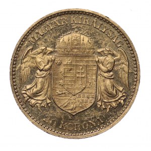 Hungary, 20 crowns 1905