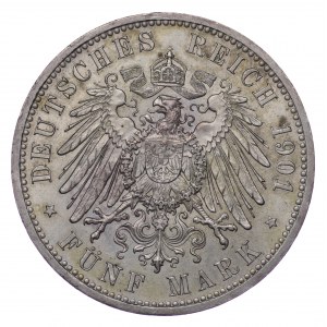 Germany, 5 marks 1901