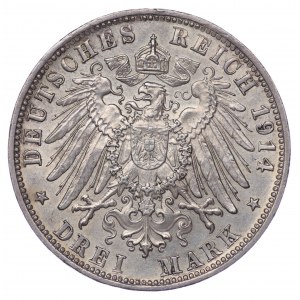 Německo, 3 značky 1914 D