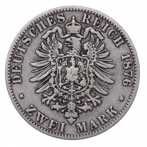 Německo, 2 marky 1876