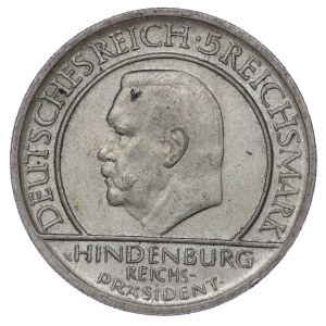 Nemecko, 5 známok 1929 D