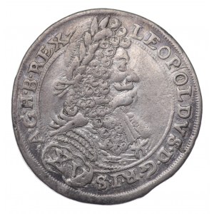 Hungary, Leopold I, 15 krajcars 1696 CH