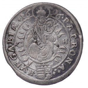 Ungarn, Leopold I., 15 krajcars 1696 CH