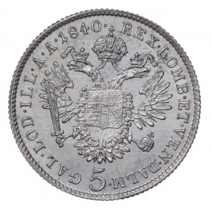 Austria, 5 krajcarów 1840 C