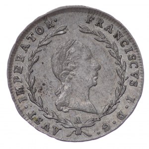 Rakousko, 5 krajcars 1818 A