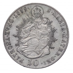 Rakúsko, 10 krajcars 1839 B
