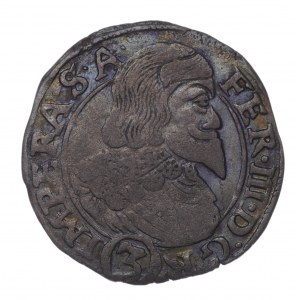 Austria, 3 krajcary, 1640, Praga