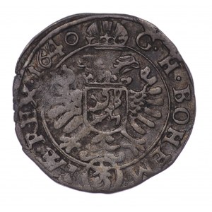 Austria, 3 krajcary, 1640, Praga