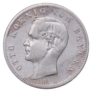 Niemcy, 2 mark 1891