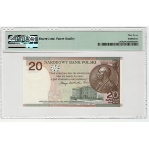 Polska, 20 złotych 2011, Maria Skłodowska Curie, Seria MS