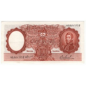 Argentyna, 100 pesos 1967-1969