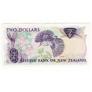 Nowa Zelandia, 2 dollars 1989-1992