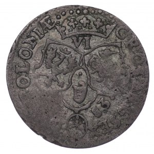 Polska, Jan III Sobieski Szóstak 1683 TLB Bydgoszcz