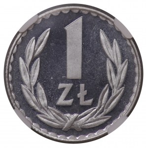 Polska, 1 złoty 1980
