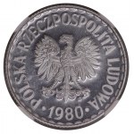 Polska, 1 złoty 1980