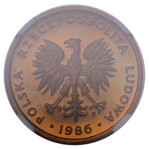 Poland, 5 gold 1986