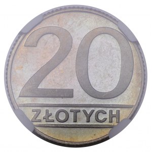Polska, 20 złotych 1990