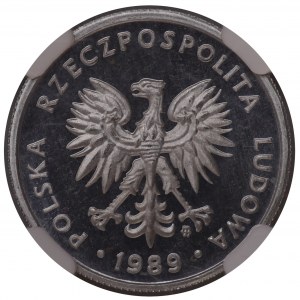 Polska, 5 złotych 1989