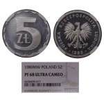 Poľsko, 5 zlotých 1989