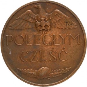 Polska, Medal 1920 Poległym Cześć autorstwa Mieczysława Lubelskiego