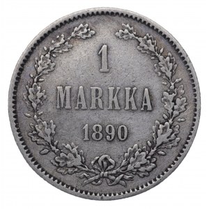 Finladnia, 1 Markka 1890