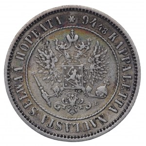 Finladnia, 1 Markka 1890