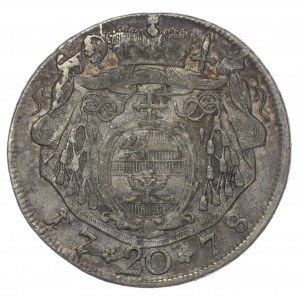 Austria, Salzburg Jerome, 20 Krajcars 1778