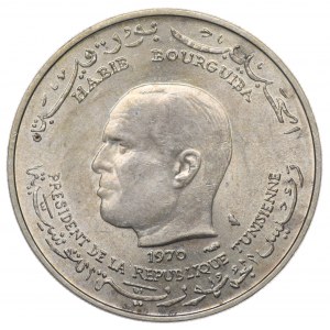 Tunezja, 1 Dinar 1970 Paryż