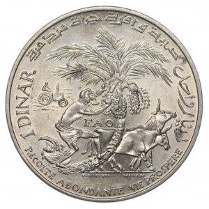 Tunezja, 1 Dinar 1970 Paryż