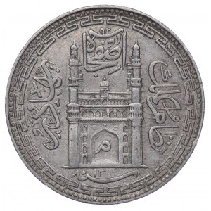 Indie, Hyderabad 1 rupia 1911
