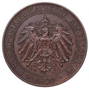 Niemcy, Niemiecka Afryka Wschodnia, 1 pesa, 1890