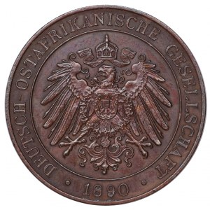 Niemcy, Niemiecka Afryka Wschodnia, 1 pesa, 1890
