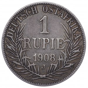 Niemcy, Niemiecka Afryka Wschodnia,1 rupia 1908 J