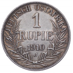 Niemcy, Niemiecka Afryka Wschodnia, 1 rupia 1910 J