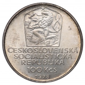 Czechosłowacja, 100 koron 1978, Karol IV