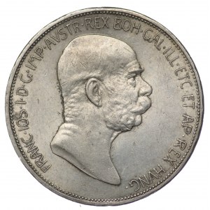 Austria, 5 koron 1908
