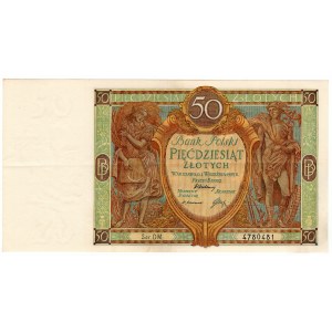 Polska, 50 złotych 1929, seria DM