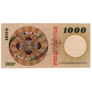 Polska, 1000 złotych 1965, seria H