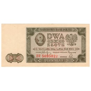 Polska, 2 złote 1948, seria BR