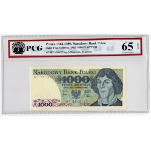 Polska, 1000 złotych 1982, seria HT