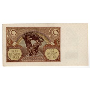 Polska, 10 złotych 1940, seria L