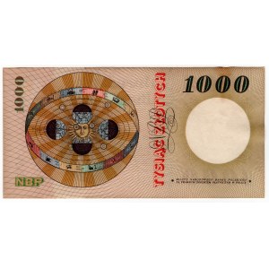 Polska, 1000 złotych 1965, seria B