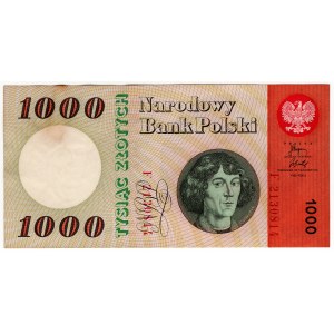 Polska, 1000 złotych 1965, seria F
