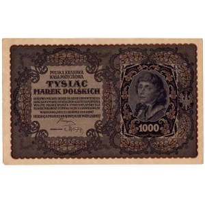 Poland, 1000 Polish marks 1919, 3rd series W