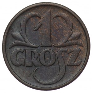 Polska, II RP, 1 grosz 1936