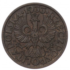 Polska, II RP, 1 grosz 1933