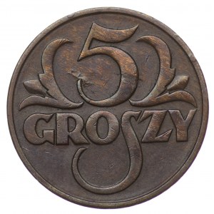Polsko, Druhá republika, 5 groszy 1931