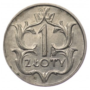 Polska, II RP, 1 złoty 1929 - falsyfikat z epoki