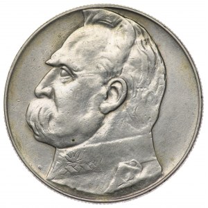 Polska, II RP, 10 złotych Piłsudski 1937